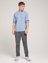 gemustertes Hemd - Männer - blue triangle stripe print gemustertes Hemd - Männer - blue triangle stripe print - 3 - TOM TAILOR Denim