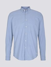 gemustertes Hemd - Männer - blue triangle stripe print gemustertes Hemd - Männer - blue triangle stripe print - 7 - TOM TAILOR Denim
