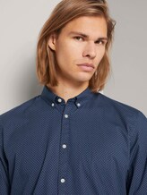 gemustertes Hemd - Männer - navy dot cross print gemustertes Hemd - Männer - navy dot cross print - 10 - TOM TAILOR Denim