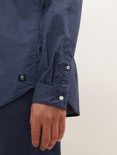 gemustertes Hemd - Männer - navy dot cross print gemustertes Hemd - Männer - navy dot cross print - 9 - TOM TAILOR Denim