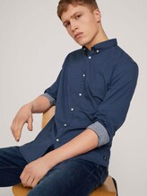 gemustertes Hemd - Männer - blue stripy oval dot print gemustertes Hemd - Männer - blue stripy oval dot print - 5 - TOM TAILOR Denim