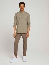 gemustertes Hemd - Männer - khaki dot cross print gemustertes Hemd - Männer - khaki dot cross print - 3 - TOM TAILOR Denim