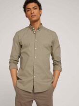 gemustertes Hemd - Männer - khaki dot cross print gemustertes Hemd - Männer - khaki dot cross print - 5 - TOM TAILOR Denim