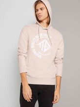 Hoodie mit Print - Männer - light almond Hoodie mit Print - Männer - light almond - 5 - TOM TAILOR Denim
