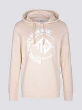 Hoodie mit Print - Männer - light almond Hoodie mit Print - Männer - light almond - 7 - TOM TAILOR Denim