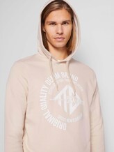 Hoodie mit Print - Männer - light almond Hoodie mit Print - Männer - light almond - 9 - TOM TAILOR Denim