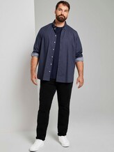 Basic T-Shirt - Männer - Dark Blue Basic T-Shirt - Männer - Dark Blue - 3 - Men Plus