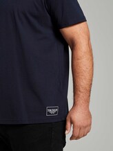 Basic T-Shirt - Männer - Dark Blue Basic T-Shirt - Männer - Dark Blue - 9 - Men Plus