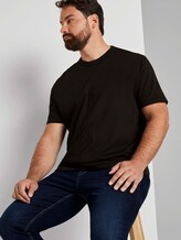 Basic T-Shirt - Männer - Black Basic T-Shirt - Männer - Black - 5 - Men Plus