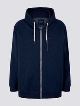 Weiche Sweat Kapuzenjacke - Männer - Dark Blue Weiche Sweat Kapuzenjacke - Männer - Dark Blue - 7 - Men Plus
