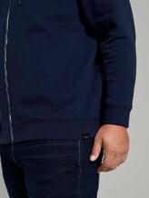 Weiche Sweat Kapuzenjacke - Männer - Dark Blue Weiche Sweat Kapuzenjacke - Männer - Dark Blue - 9 - Men Plus