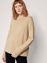 Pullover in Ottoman Struktur - Frauen - warm sand melange Pullover in Ottoman Struktur - Frauen - warm sand melange - 5 - TOM TAILOR