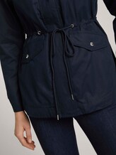 kurzer Parka mit Kapuze - Frauen - Sky Captain Blue kurzer Parka mit Kapuze - Frauen - Sky Captain Blue - 9 - TOM TAILOR