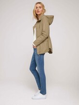 kurzer Parka mit Kapuze - Frauen - Smoked Beige kurzer Parka mit Kapuze - Frauen - Smoked Beige - 3 - TOM TAILOR