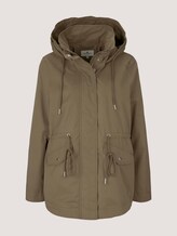 kurzer Parka mit Kapuze - Frauen - covert khaki kurzer Parka mit Kapuze - Frauen - covert khaki - 7 - TOM TAILOR