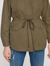 kurzer Parka mit Kapuze - Frauen - covert khaki kurzer Parka mit Kapuze - Frauen - covert khaki - 9 - TOM TAILOR