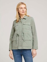 Utility Feldjacke mit Tunnelzug - Frauen - Prairie Grass Green Utility Feldjacke mit Tunnelzug - Frauen - Prairie Grass Green - 1 - TOM TAILOR