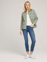 Utility Feldjacke mit Tunnelzug - Frauen - Prairie Grass Green Utility Feldjacke mit Tunnelzug - Frauen - Prairie Grass Green - 3 - TOM TAILOR