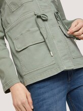 Utility Feldjacke mit Tunnelzug - Frauen - Prairie Grass Green Utility Feldjacke mit Tunnelzug - Frauen - Prairie Grass Green - 9 - TOM TAILOR