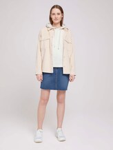 Basic Hoodie mit Nahtdetail - Frauen - Gardenia White Basic Hoodie mit Nahtdetail - Frauen - Gardenia White - 3 - TOM TAILOR Denim