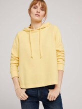 Basic Hoodie mit Nahtdetail - Frauen - honey popcorn Basic Hoodie mit Nahtdetail - Frauen - honey popcorn - 5 - TOM TAILOR Denim