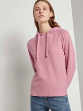 Basic Hoodie mit Nahtdetail - Frauen - cozy rose Basic Hoodie mit Nahtdetail - Frauen - cozy rose - 5 - TOM TAILOR Denim