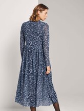 Midikleid mit Blumenmuster - Frauen - blue flower print Midikleid mit Blumenmuster - Frauen - blue flower print - 2 - TOM TAILOR Denim