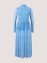 Midikleid mit Blumenmuster - Frauen - mid blue flower print Midikleid mit Blumenmuster - Frauen - mid blue flower print - 7 - TOM TAILOR Denim