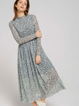 Midikleid mit Blumenmuster - Frauen - pine green flower print Midikleid mit Blumenmuster - Frauen - pine green flower print - 5 - TOM TAILOR Denim
