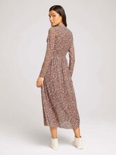 Midikleid mit Blumenmuster - Frauen - amber brown flower print Midikleid mit Blumenmuster - Frauen - amber brown flower print - 2 - TOM TAILOR Denim