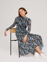 Midikleid mit Blumenmuster - Frauen - abstract print Midikleid mit Blumenmuster - Frauen - abstract print - 5 - TOM TAILOR Denim