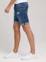 Regular Fit Jeansshorts - Männer - Destroyed Mid Stone Blue Denim Regular Fit Jeansshorts - Männer - Destroyed Mid Stone Blue Denim - 11 - TOM TAILOR Denim