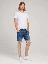 Regular Fit Jeansshorts - Männer - Destroyed Mid Stone Blue Denim Regular Fit Jeansshorts - Männer - Destroyed Mid Stone Blue Denim - 3 - TOM TAILOR Denim