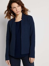 Strukturierter Blazer - Frauen - Sky Captain Blue Strukturierter Blazer - Frauen - Sky Captain Blue - 5 - TOM TAILOR