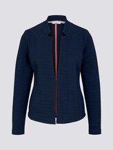 Strukturierter Blazer - Frauen - Sky Captain Blue Strukturierter Blazer - Frauen - Sky Captain Blue - 7 - TOM TAILOR