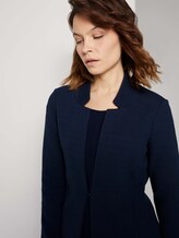 Strukturierter Blazer - Frauen - Sky Captain Blue Strukturierter Blazer - Frauen - Sky Captain Blue - 9 - TOM TAILOR