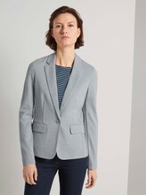 Jersey Blazer - Frauen - Silver Grey Melange Jersey Blazer - Frauen - Silver Grey Melange - 1 - TOM TAILOR