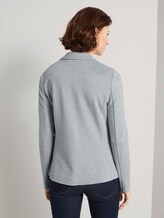 Jersey Blazer - Frauen - Silver Grey Melange Jersey Blazer - Frauen - Silver Grey Melange - 2 - TOM TAILOR