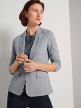 Jersey Blazer - Frauen - Silver Grey Melange Jersey Blazer - Frauen - Silver Grey Melange - 5 - TOM TAILOR
