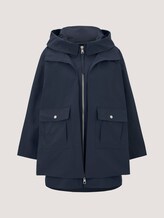 Weiter Funktionsparka mit recyceltem Polyester - Frauen - Sky Captain Blue Weiter Funktionsparka mit recyceltem Polyester - Frauen - Sky Captain Blue - 7 - TOM TAILOR Denim