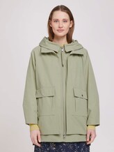 Weiter Funktionsparka mit recyceltem Polyester - Frauen - light olive Weiter Funktionsparka mit recyceltem Polyester - Frauen - light olive - 1 - TOM TAILOR Denim