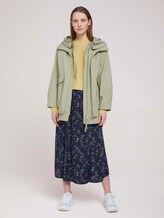 Weiter Funktionsparka mit recyceltem Polyester - Frauen - light olive Weiter Funktionsparka mit recyceltem Polyester - Frauen - light olive - 3 - TOM TAILOR Denim