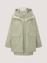 Weiter Funktionsparka mit recyceltem Polyester - Frauen - light olive Weiter Funktionsparka mit recyceltem Polyester - Frauen - light olive - 7 - TOM TAILOR Denim