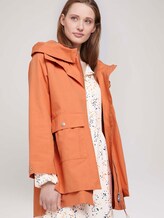 Weiter Funktionsparka mit recyceltem Polyester - Frauen - dull coral Weiter Funktionsparka mit recyceltem Polyester - Frauen - dull coral - 5 - TOM TAILOR Denim