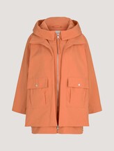 Weiter Funktionsparka mit recyceltem Polyester - Frauen - dull coral Weiter Funktionsparka mit recyceltem Polyester - Frauen - dull coral - 7 - TOM TAILOR Denim