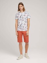 Chino Slim Shorts - Männer - orange lobster Chino Slim Shorts - Männer - orange lobster - 3 - TOM TAILOR Denim
