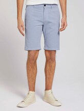 Gemusterte Chino Slim Shorts - Männer - blue white stripe Gemusterte Chino Slim Shorts - Männer - blue white stripe - 1 - TOM TAILOR Denim