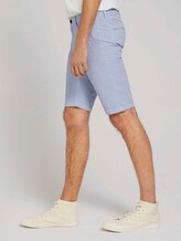 Gemusterte Chino Slim Shorts - Männer - blue white stripe Gemusterte Chino Slim Shorts - Männer - blue white stripe - 11 - TOM TAILOR Denim