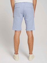Gemusterte Chino Slim Shorts - Männer - blue white stripe Gemusterte Chino Slim Shorts - Männer - blue white stripe - 2 - TOM TAILOR Denim
