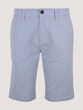 Gemusterte Chino Slim Shorts - Männer - blue white stripe Gemusterte Chino Slim Shorts - Männer - blue white stripe - 7 - TOM TAILOR Denim